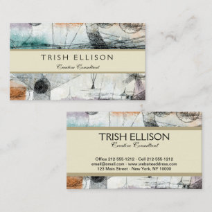 Realm of Air Paul Klee Abstract Expressionist Business Card