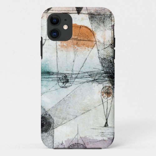 Realm of Air Paul Klee Abstract Expressionist iPhone 11 Case
