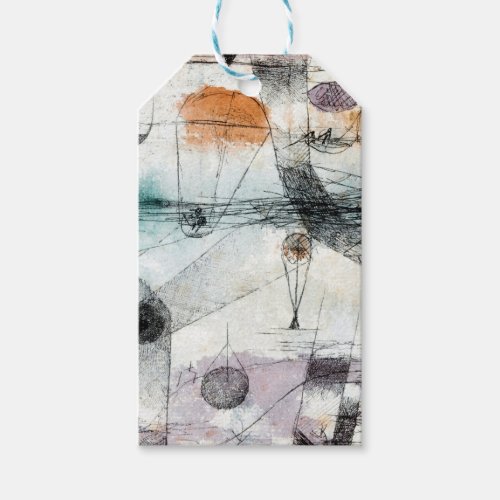 Realm of Air Paul Klee Abstract Expressionist Gift Tags