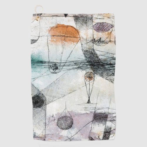 Realm of Air Paul Klee Abstract Expressionist Golf Towel