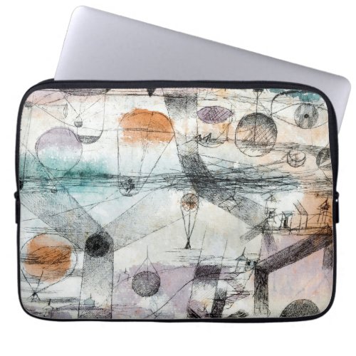 Realm of Air Paul Klee Abstract Expressionist Laptop Sleeve