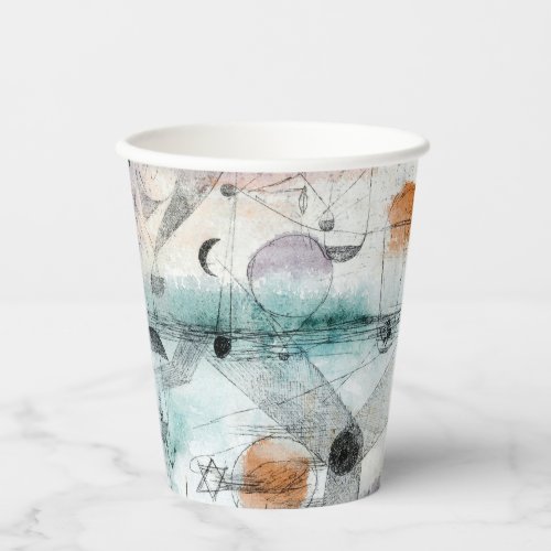 Realm of Air Paul Klee Abstract Expressionist Paper Cups