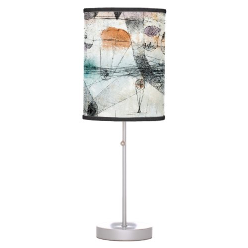 Realm of Air Paul Klee Abstract Expressionist Table Lamp