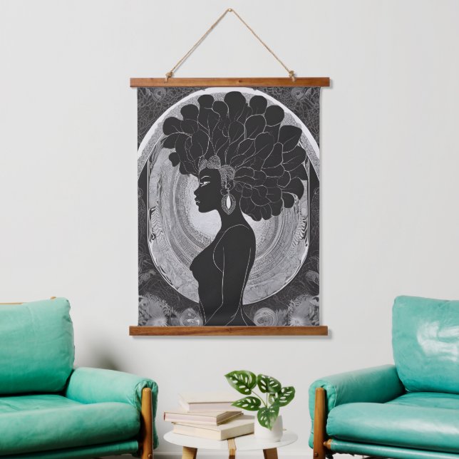 Realm of Enigmatic Hanging Tapestry (Living Room)