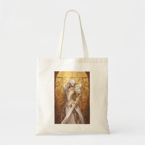 Realm Walkers Guardian of the Light fantasy art Tote Bag