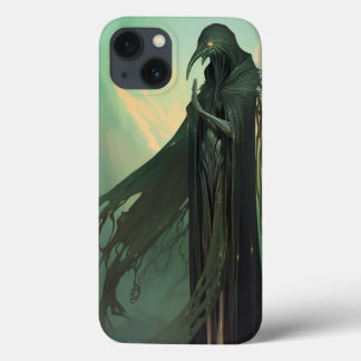 Realm Walkers: Obsidian Warlock fantasy art print iPhone 13 Case