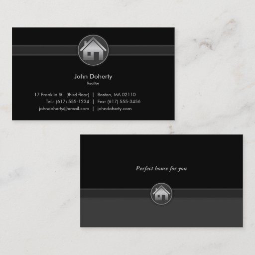 Customizable Realtor Business Card