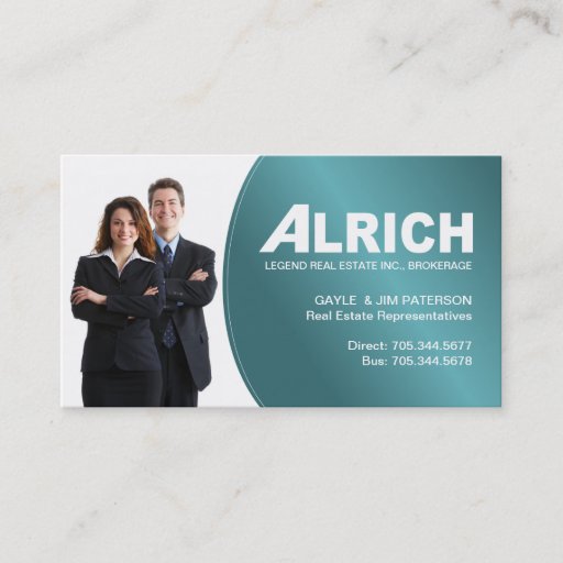 Customizable Realtor Business Card