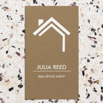 Realtor Business Card by freshpaperie at Zazzle