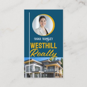 Realtor Business Card by ArtisticEye at Zazzle