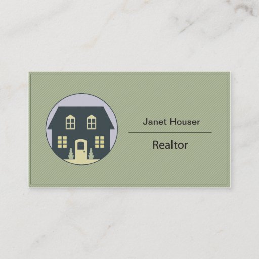 Customizable Realtor Business Card