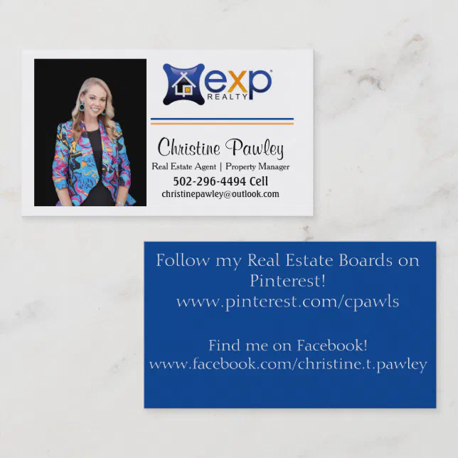 Realtor Business Card Zazzle