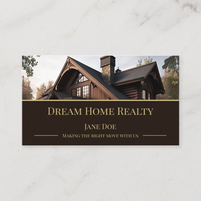 Realtor Business Card Visitenkarte (Front)