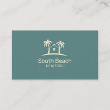 Realtor Business Card With Listings QR Code