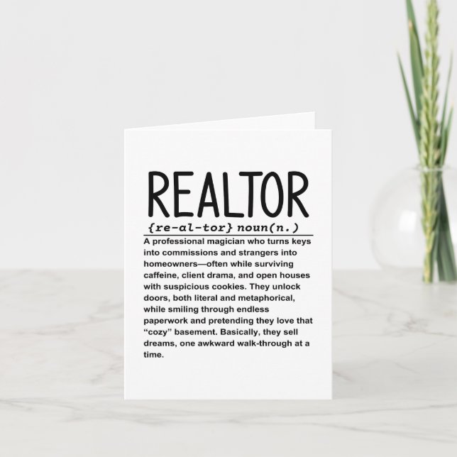 Realtor Card (Front)