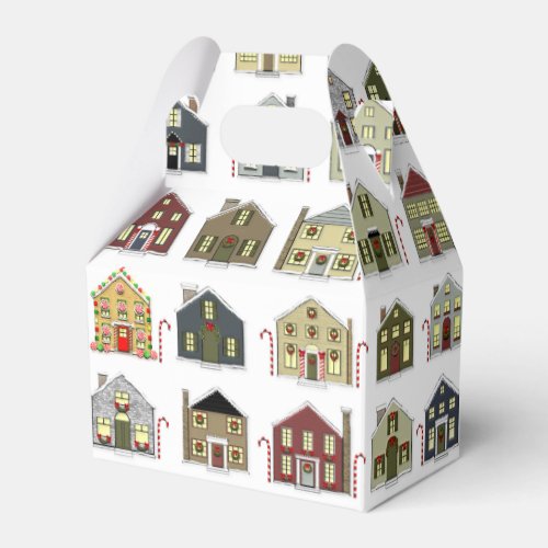 Realtor Christmas Holiday Favor Boxes