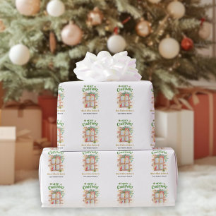 Realtor Christmas Home Is Where the Heart Is Wrapping Paper