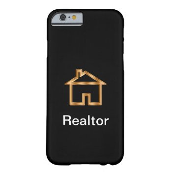 Realtor Classy House Design Barely There Iphone 6 Case by idesigncafe at Zazzle