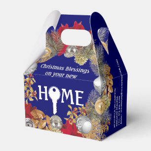Realtor Closing Gift Christmas Favor Boxes