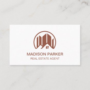 Realtor | Commercial Private Properties Business Card by lovely_businesscards at Zazzle