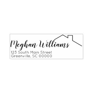Realtor Custom Address Stamp