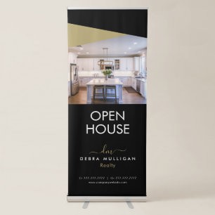 Realtor Custom Logo Vertical Retractable Banner