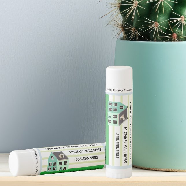 Realtor Custom Real Estate House Lip Balm (Creator Uploaded)