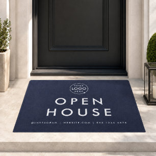 Realtor Doormat   Custom Open House Welcome Mat