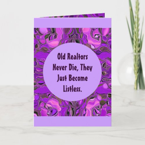 realtor greeting card