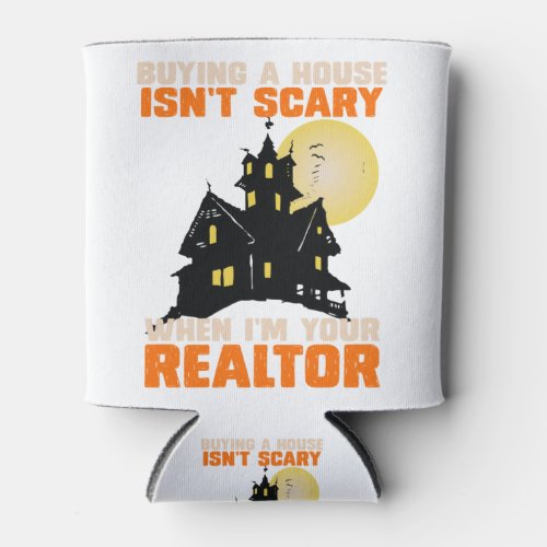 Realtor Halloween Real Estate Agent  Broker Funny Can Cooler