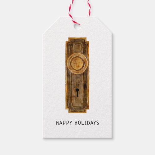 Realtor Happy Holidays New Years Christmas Gift Tags