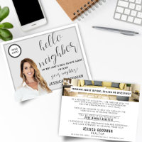 Realtor Hello Neighbor Postcard