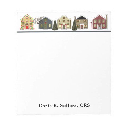 Realtor Holiday Gifts Notepad