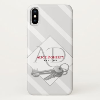 Realtor Home Iphone X Case by BestCases4u at Zazzle