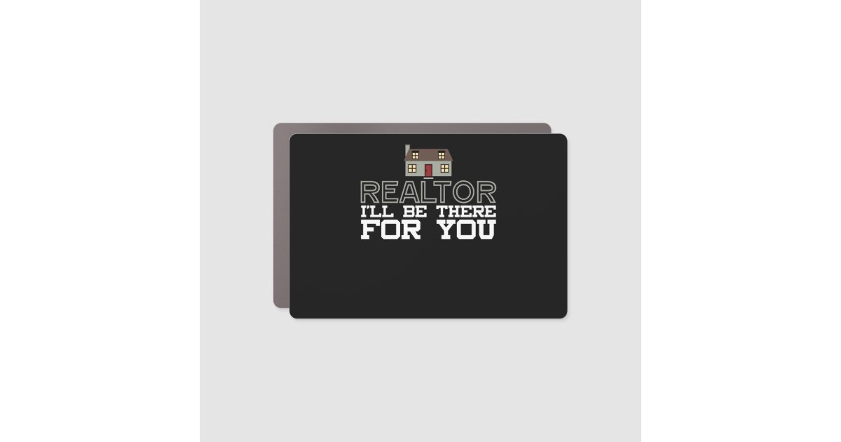 Realtor House Real Estate Agent Home Mansion Car Magnet | Zazzle