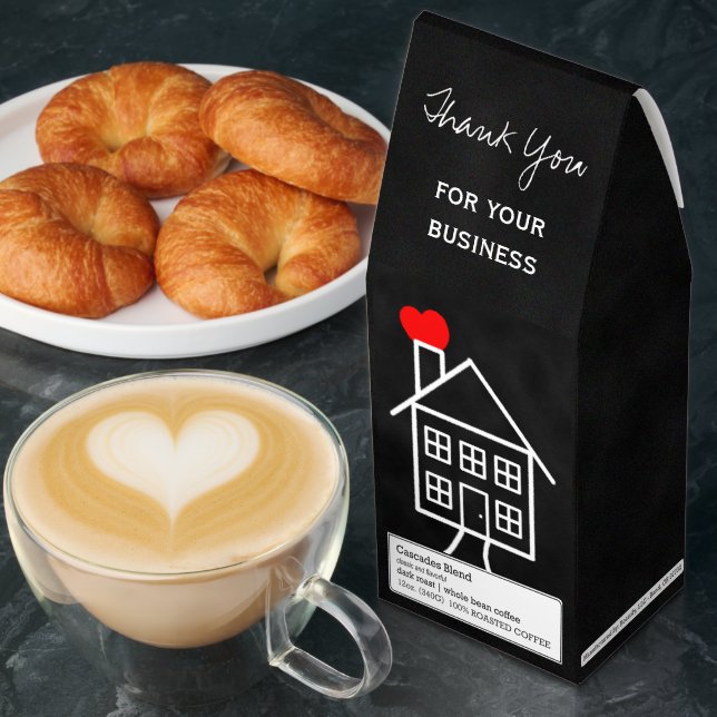 Realtor House Thank You to Buyer Roasted Coffee (Breakfast)