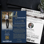 Realtor Introduction Real Estate Farming Letter Flyer<br><div class="desc">The Realtor Introduction Real Estate Farming Letter Flyer in a distinguished navy blue and gold color scheme, meticulously designed to command attention and convey professionalism. This flyer is crafted to introduce you effectively to your community, combining the warmth of a personalized "Hello Neighbor" letter with the elegance needed for impactful...</div>