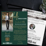Realtor Introduction Real Estate Farming Letter Flyer<br><div class="desc">The Realtor Introduction Real Estate Farming Letter Flyer in an exquisite emerald green color scheme, meticulously crafted to make a bold statement and convey professionalism. This flyer is designed to effectively introduce you to your community, combining the warmth of a personalized "Hello Neighbor" letter with the elegance necessary for impactful...</div>