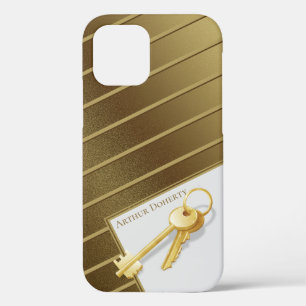 Realtor Keys Golden iPhone 12 Pro Case