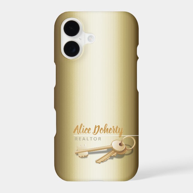 Realtor Keys Iphone Case (Back)