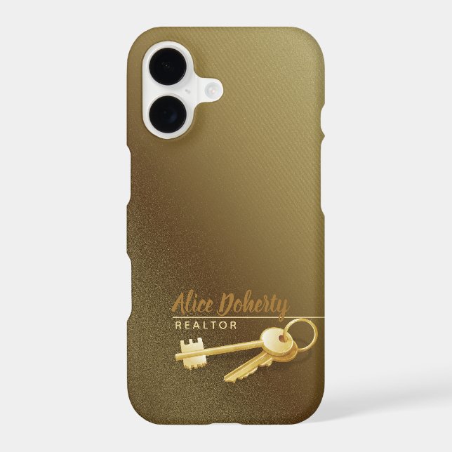 Realtor Keys Iphone Case (Back)