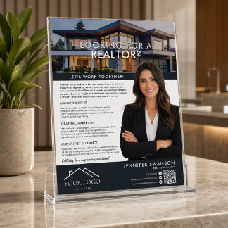 Realtor Marketing Flyer | Modern Real Estate Agent