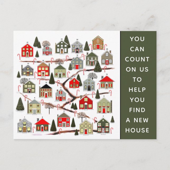 Realtor Marketing Holiday Cards (Front)
