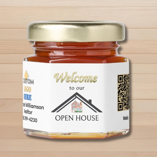 Realtor Mortgage Open House  Honey Jar Favors (Creator Uploaded)