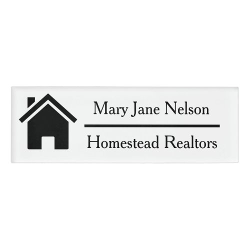 Realtor Name Tag