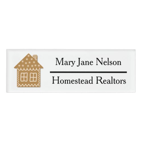 Realtor Name Tag