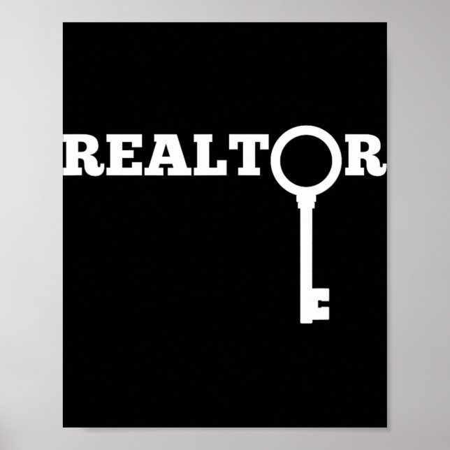 Realtor New Agent Real Estate License Trainee Funn Poster (Front)