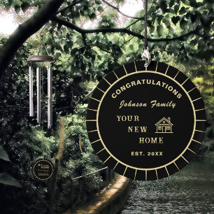 Realtor New Homeowner Congratulations Wind Chime