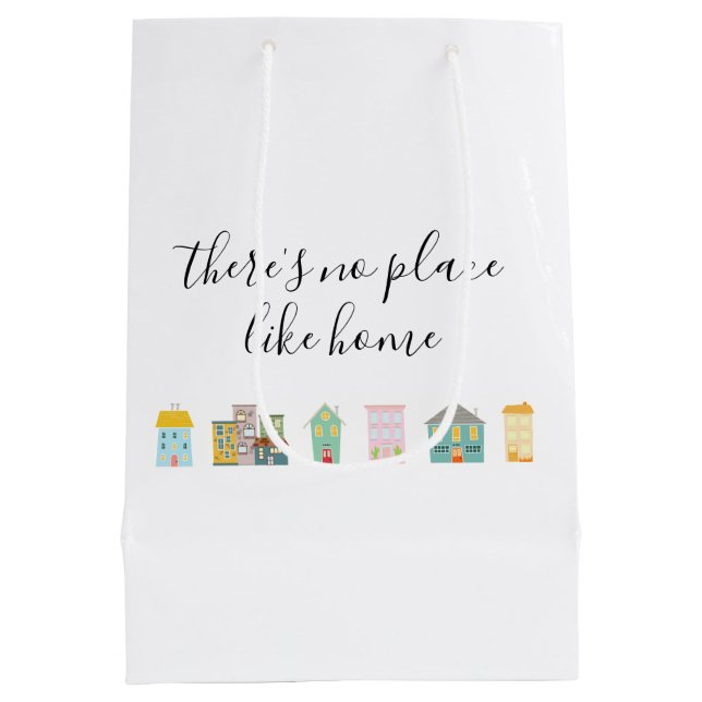 Realtor New Homeowner Medium Gift Bag (Back)