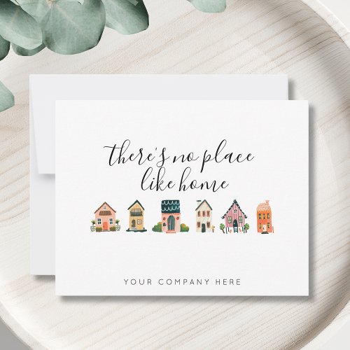 Realtor New Homeowner  Thank You Card